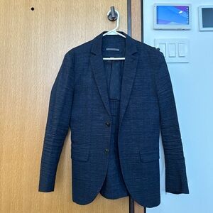 John Varvatos - Navy Blue Casual Blazer